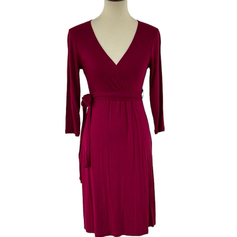 GAP Faux Wrap Maternity Dress